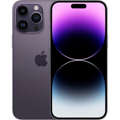 I phone 14 pro max 256 GB Deep Purple 5G With FaceTime - Middle East Version_img_0