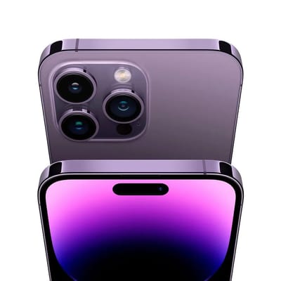 I phone 14 pro max 256 GB Deep Purple 5G With FaceTime - Middle East Version_img_1